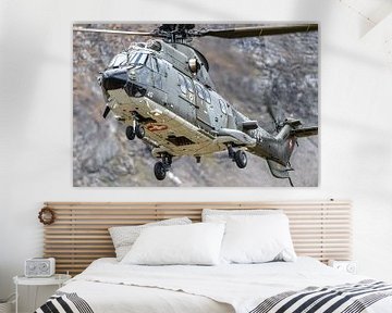 Eurocopter AS 532UL Cougar, armée de l'air suisse. sur Jaap van den Berg