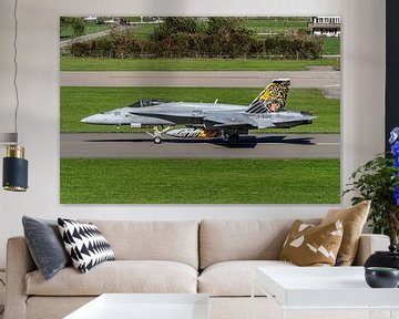 Zwitserse McDonnell Douglas F/A-18C Hornet. van Jaap van den Berg