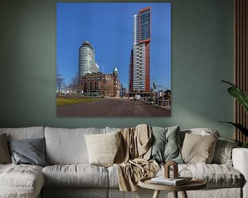 Holland Amerika lijk op kop van zuid in Rotterdam van Joost Adriaanse