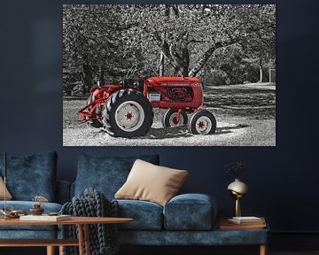 Old Red Cockshutt Tractor by Aimelle ML