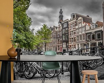 Bloemgracht Amsterdam van Melanie Viola