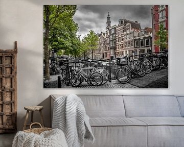 Bloemgracht Amsterdam van Melanie Viola