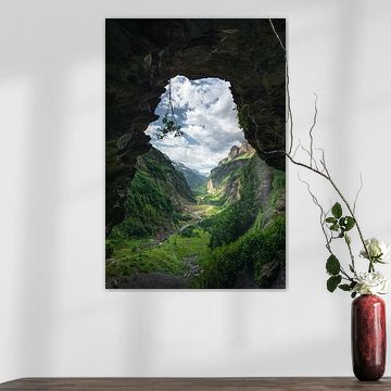 Een indrukwekkend uitzicht in de Franse Alpen van Daniel Gastager