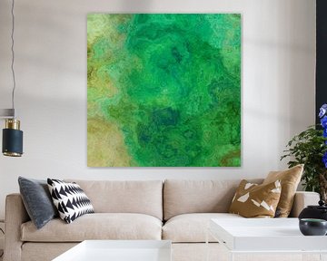 marmeren abstractie kunst groen #marmer