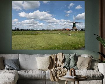 Hollandse windmolens van Brian Morgan