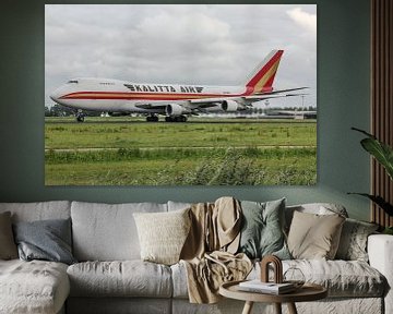 Boeing 747-200 van Kalitta Air, de N700CK. van Jaap van den Berg