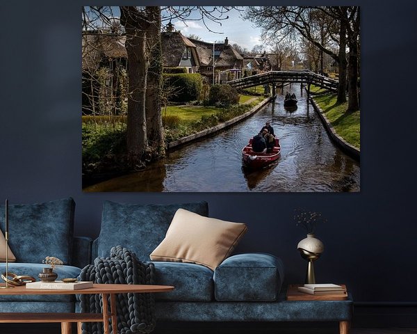 Promenade en bateau à Giethoorn