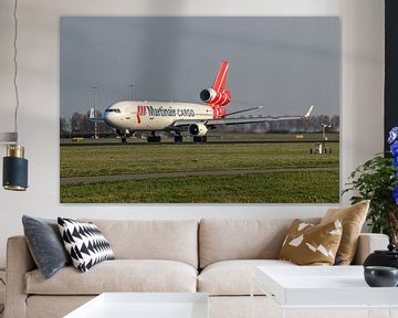 De PH-MCR, een MD-11 van Martinair Cargo. van Jaap van den Berg