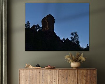 A l'ombre du Roque Nublo sur Timon Schneider