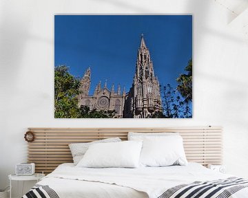 Arucas Kathedraal, Gran Canaria van Timon Schneider