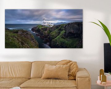 Die dramatische Küste Irlands - Fanad Head Leuchtturm von Daniel Gastager