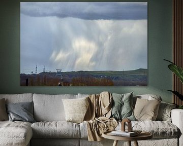 Averses à l'horizon