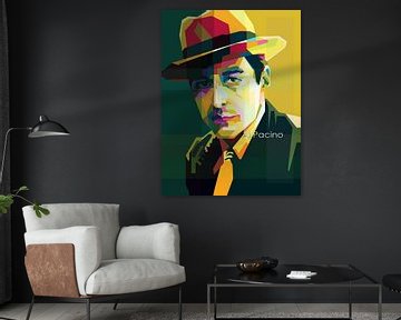Al Pacino Porträt WPAP von Fariza Abdurrazaq