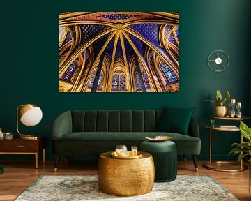 Sainte-Chapelle chapel basement by Dennis van de Water