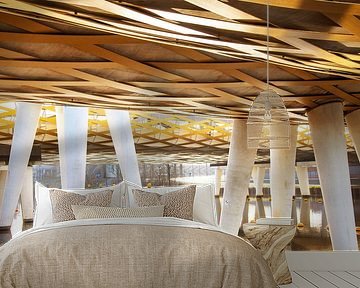 Railroad bridge over the Dieze II by Willy Sengers