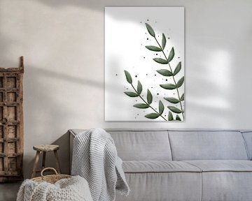Eucalyptus large with fine leaves by Anke la Faille