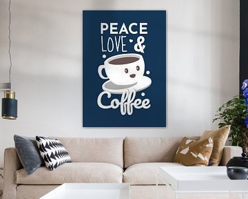 vrede, liefde, en koffie van Alip Santaii