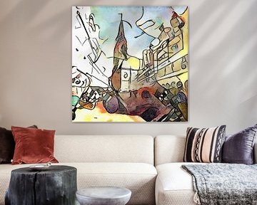 Kandinsky ontmoet Münster, Motief 9 van zam art