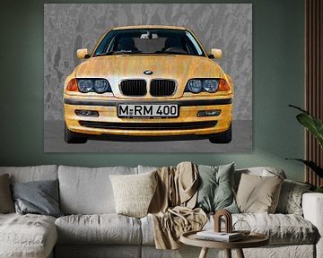 BMW 3 Reeks Type E46 Sedan Kunstauto van aRi F. Huber