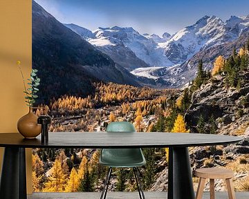 Morteratsch Glacier Switzerland by Achim Thomae Photography