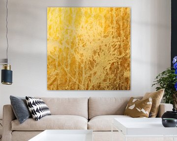 Abstrakter Gold-Kupfer-Baum von Dina Dankers