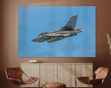 Royal Air Force Panavia Tornado met afterburner! van Jaap van den Berg