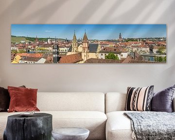 WÜRZBURG Panorama van Melanie Viola