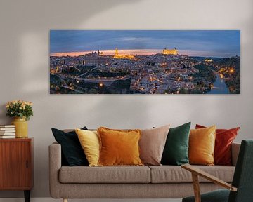 Panoramic photo of Toledo