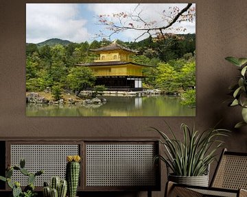 Gouden Tempel in Kioto van Ronn Perdok