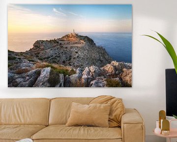 A golden evening at Cap de Formentor in Mallorca by Daniel Gastager