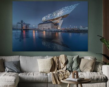 Hafenhaus in Antwerpen von Dennis Donders