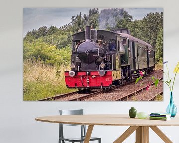 LTM 26 Steam locomotive after departure in Schin op Geul by Rob Boon