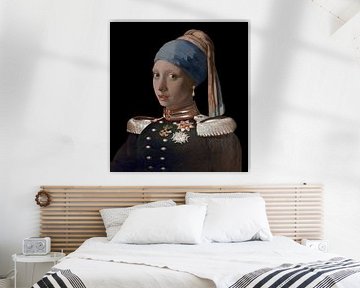 Girl with a Pearl Earring - verkleidet von Foto Amsterdam/ Peter Bartelings