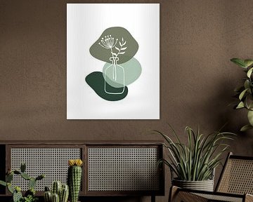 Vase with plants by Studio Miloa