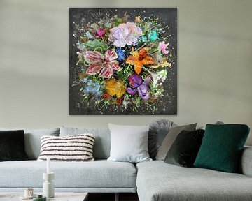 Flower Flow van Atelier Paint-Ing