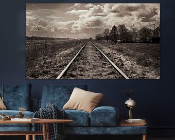 Old Dutch railroad by Anjo ten Kate