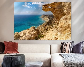 Cape Aspro Cyprus van Peter Schickert
