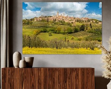 San Gimignano von Ilya Korzelius