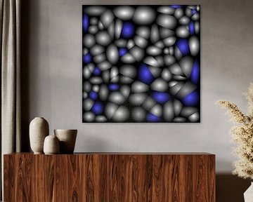 Voronoi Pebbles van Frido Verweij