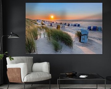 Sunset on Juist by Dirk Rüter