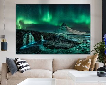 Aurora Borealis on Iceland. by Voss Fine Art Fotografie