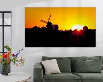 Neckermühle im Abendlicht