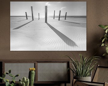 Plage de Petten (Paaldorp) Pays-Bas sur Marcel Kerdijk