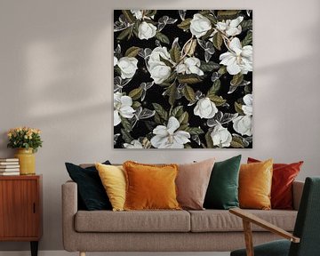 All Magnolias and Butterflies van Marja van den Hurk