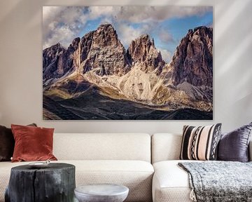 Dolomites seen from the Col dei Rossi by Rob Boon