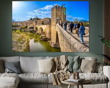 Pont de Besalu en Espagne sur Ivo de Rooij