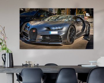 Zwarte Bugatti Chiron van Ivo de Rooij