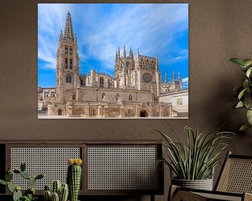 Kathedraal van Santa Mary in Burgos, Spanje van Ivo de Rooij