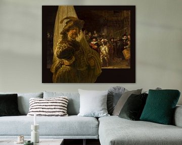 De Vaandeldrager en de Nachtwacht van Rembrandt van Rijn