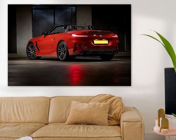 BMW Z4 M40i in a garage by Pieter van Dieren (pidi.photo)